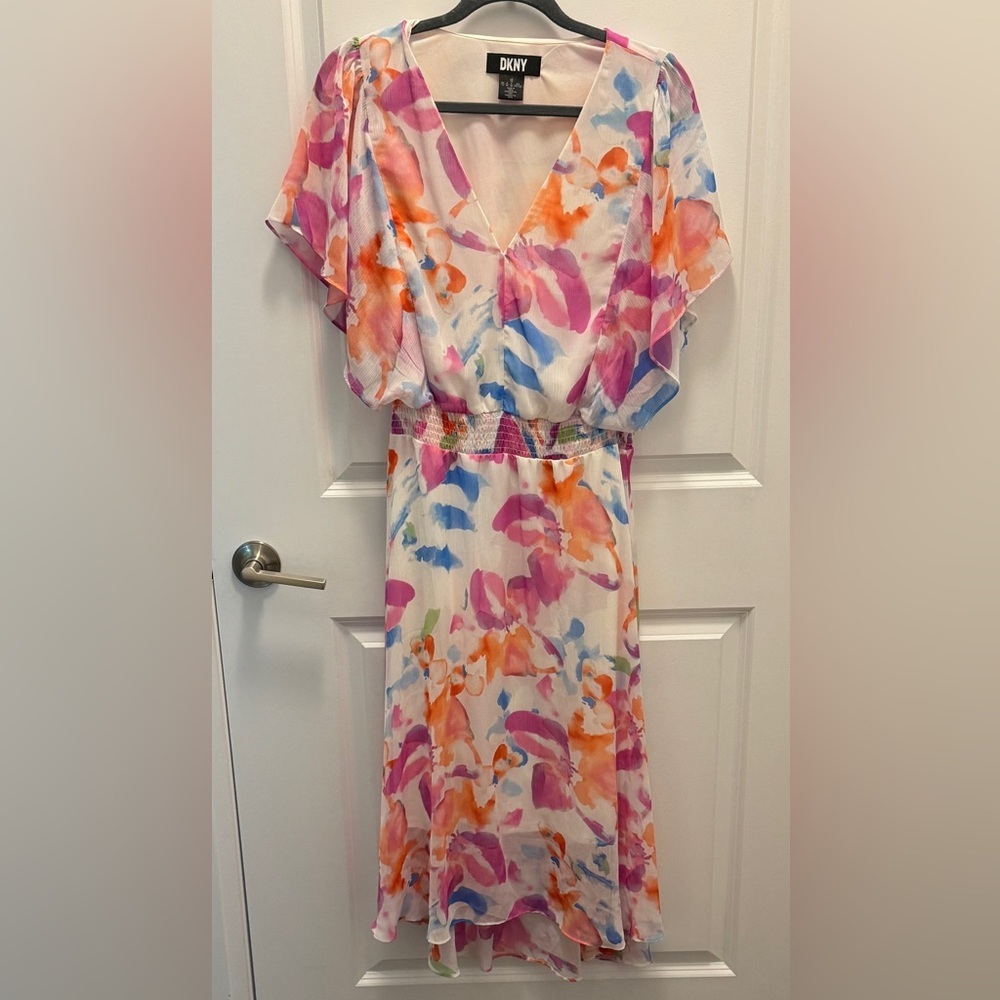 DKNY Women’s Floral Maxi Dress​